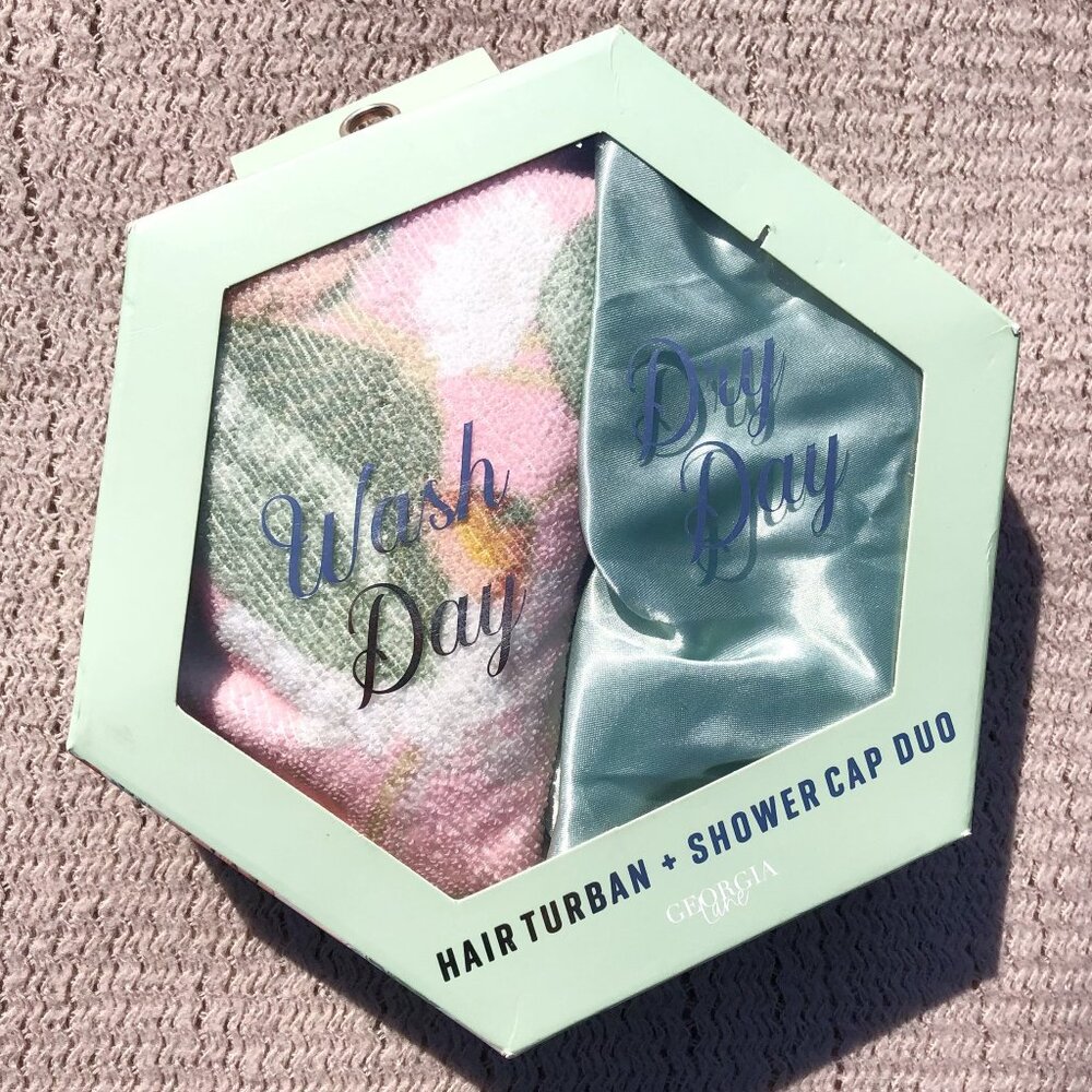 ❤️ Hair Turban + Shower Cap Duo ❤️ New!!